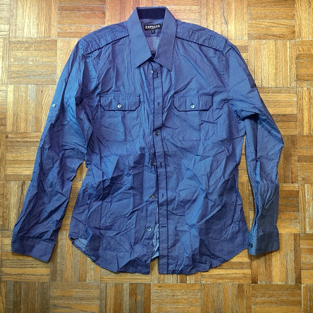Express Fitted Button Down - image 3
